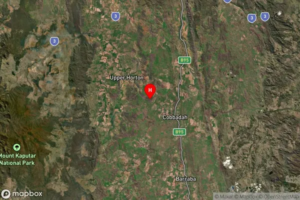 Horton Valley,New South Wales Satellite Map