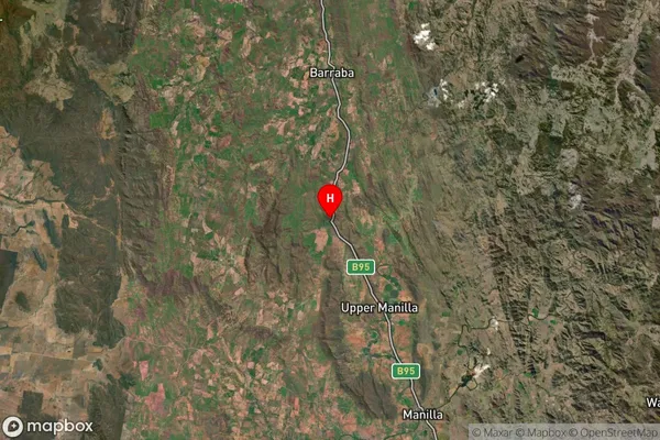 Red Hill,New South Wales Satellite Map