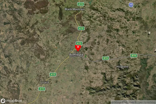 Ben Venue,New South Wales Satellite Map