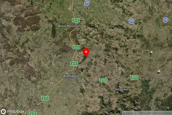 Donald Creek,New South Wales Satellite Map