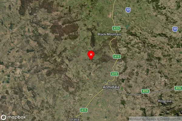 Dumaresq,New South Wales Satellite Map