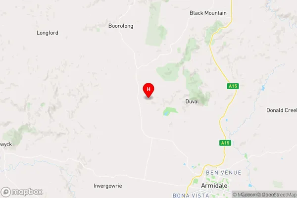 Dumaresq,New South Wales Area Map