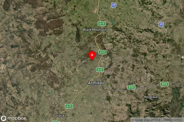 Duval,New South Wales Satellite Map