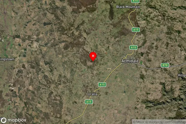 Invergowrie,New South Wales Satellite Map