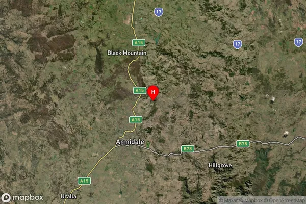 Tilbuster,New South Wales Satellite Map