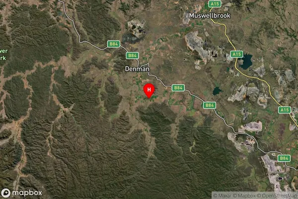 Bureen,New South Wales Satellite Map