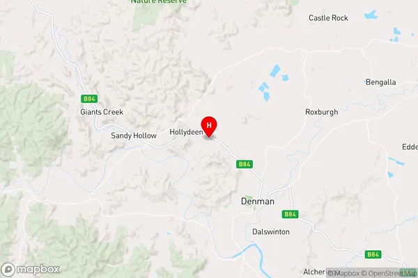 Hollydeen,New South Wales Area Map