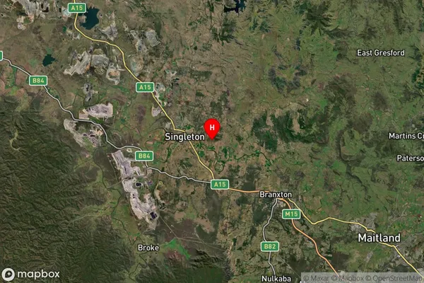 Big Ridge,New South Wales Satellite Map