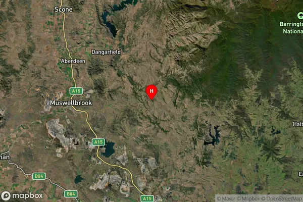 Bowmans Creek,New South Wales Satellite Map