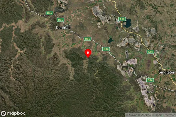 Doyles Creek,New South Wales Satellite Map