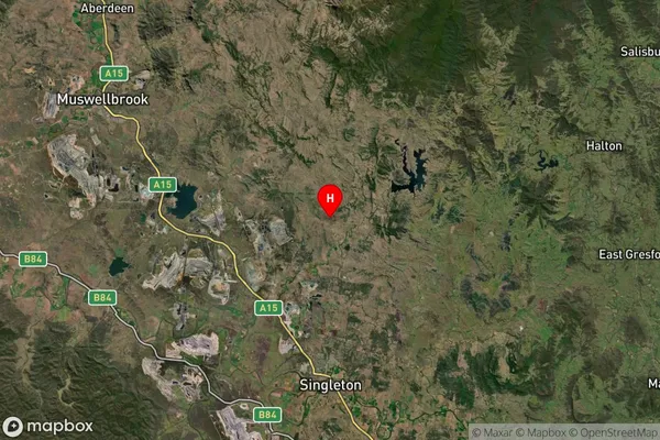 Greenlands,New South Wales Satellite Map