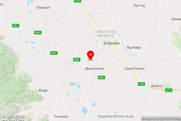 Hambledon Hill,New South Wales Area Map