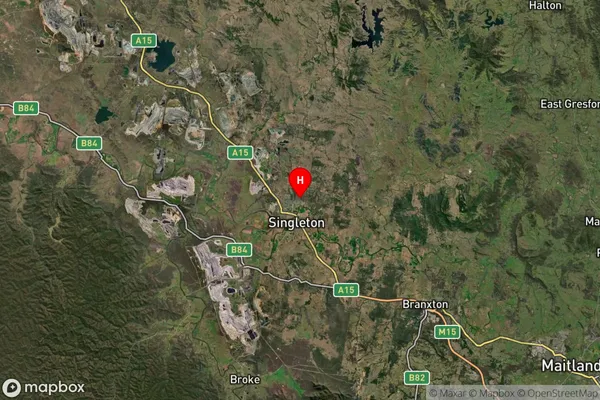 Hunterview,New South Wales Satellite Map