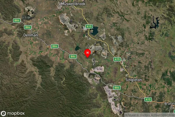 Lemington,New South Wales Satellite Map