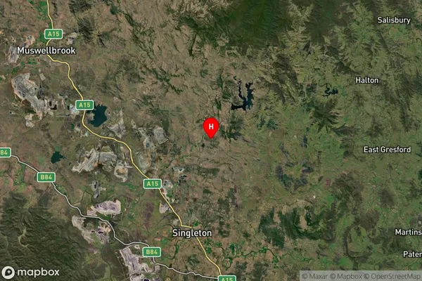 Mount Olive,New South Wales Satellite Map