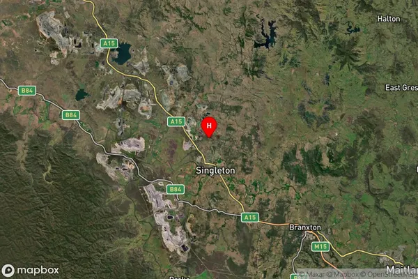 Obanvale,New South Wales Satellite Map