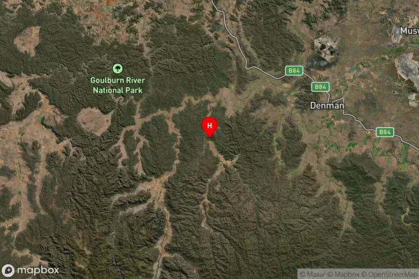 Baerami Creek,New South Wales Satellite Map