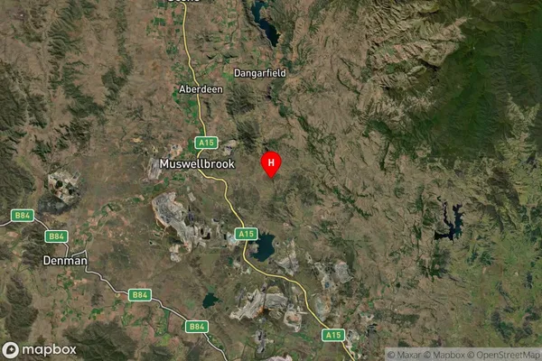 Muscle Creek,New South Wales Satellite Map