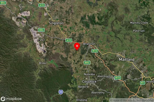 Belford,New South Wales Satellite Map