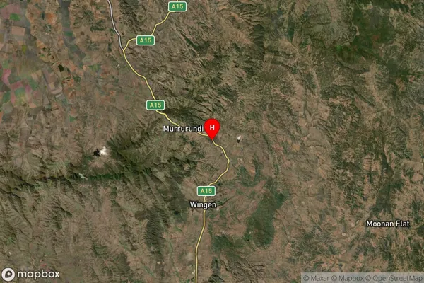 Blandford,New South Wales Satellite Map