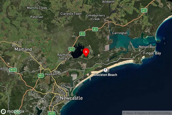 Campvale,New South Wales Satellite Map