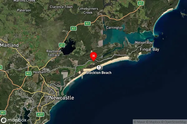 Salt Ash,New South Wales Satellite Map