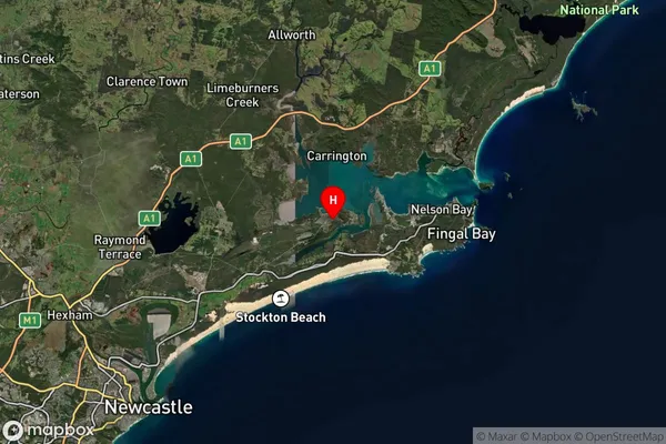 Mallabula,New South Wales Satellite Map