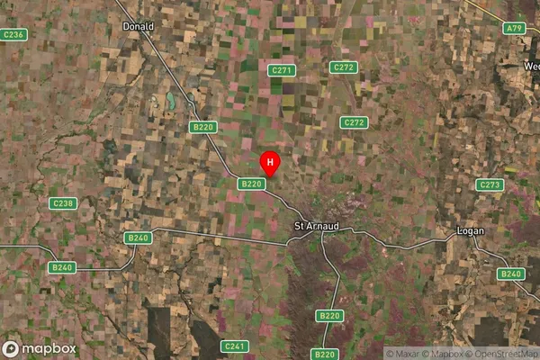 Sutherland,Victoria Satellite Map