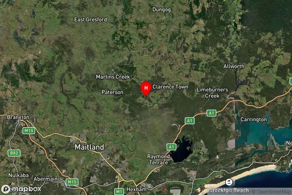 Glen Oak,New South Wales Satellite Map