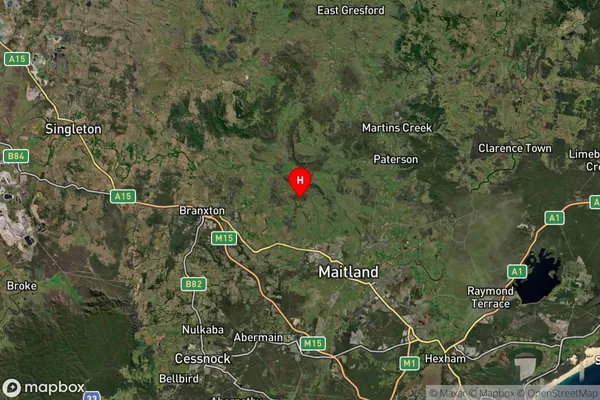 Gosforth,New South Wales Satellite Map