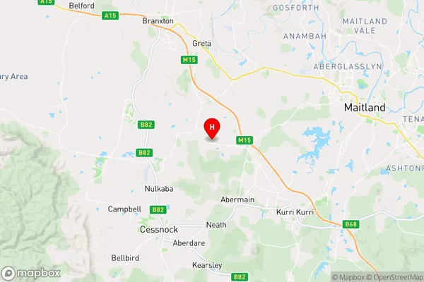 Keinbah,New South Wales Area Map