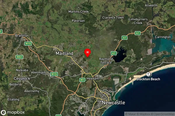 Berry Park,New South Wales Satellite Map