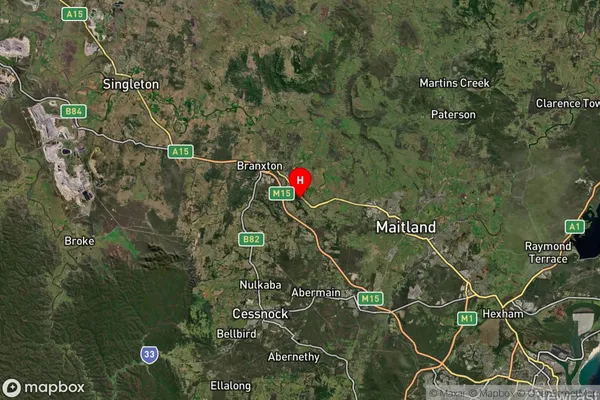 Harpers Hill,New South Wales Satellite Map