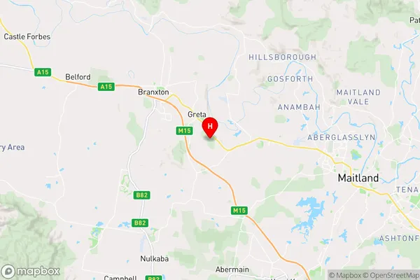 Harpers Hill,New South Wales Area Map