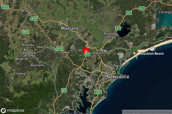 Lenaghan,New South Wales Satellite Map