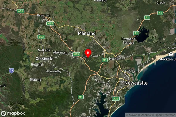 Buttai,New South Wales Satellite Map