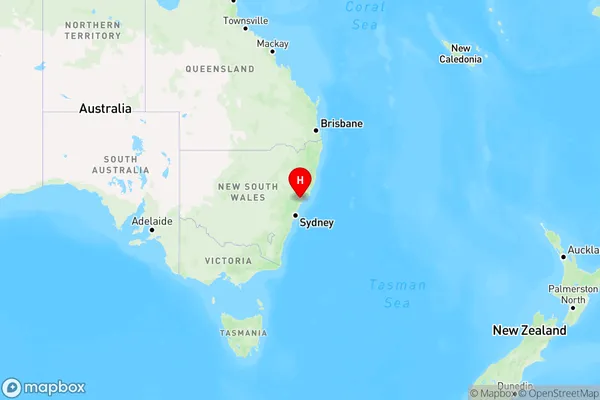 Tenambit,New South Wales Region Map