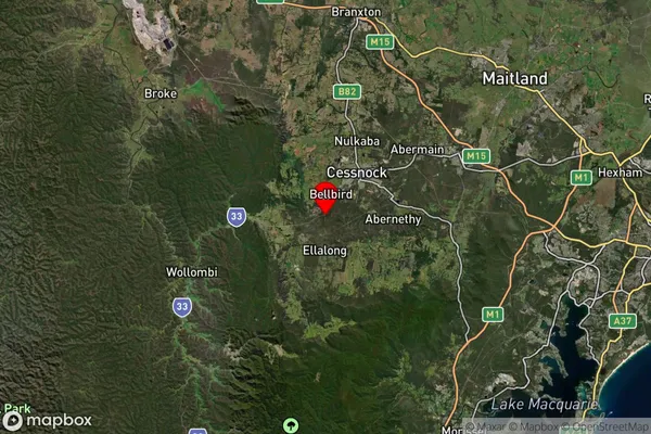 Pelton,New South Wales Satellite Map