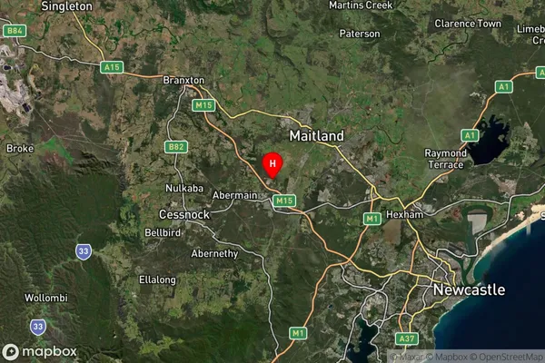 Loxford,New South Wales Satellite Map