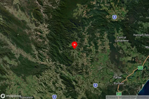 Wherrol Flat,New South Wales Satellite Map