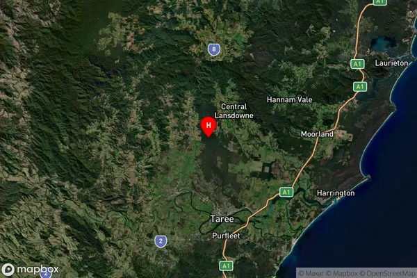 Yarratt Forest,New South Wales Satellite Map