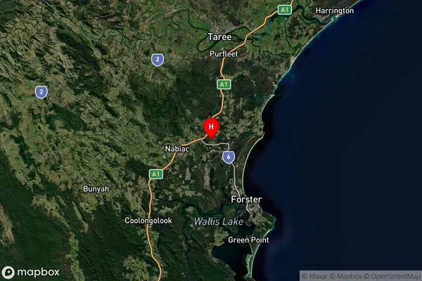 Failford,New South Wales Satellite Map