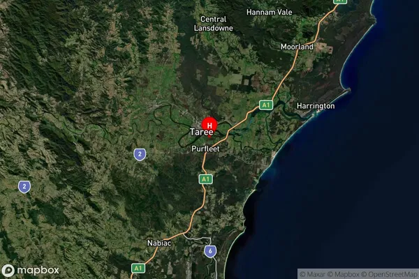 Glenthorne,New South Wales Satellite Map