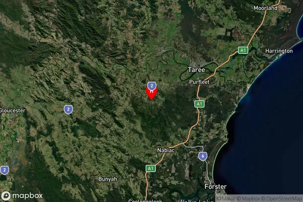 Hillville,New South Wales Satellite Map