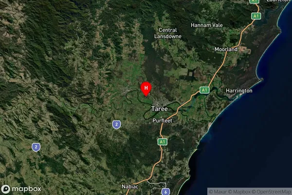 Kolodong,New South Wales Satellite Map