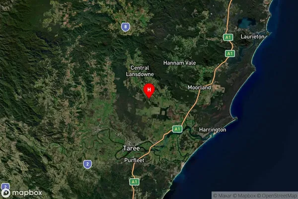 Melinga,New South Wales Satellite Map