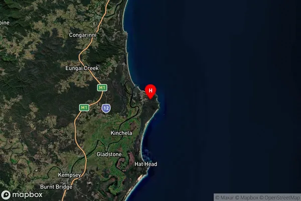 Arakoon,New South Wales Satellite Map