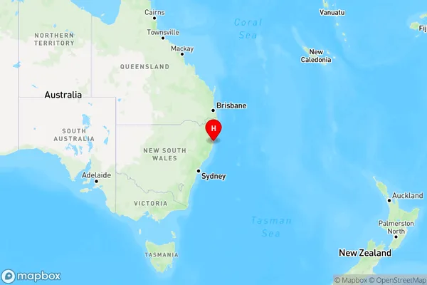 Arakoon,New South Wales Region Map