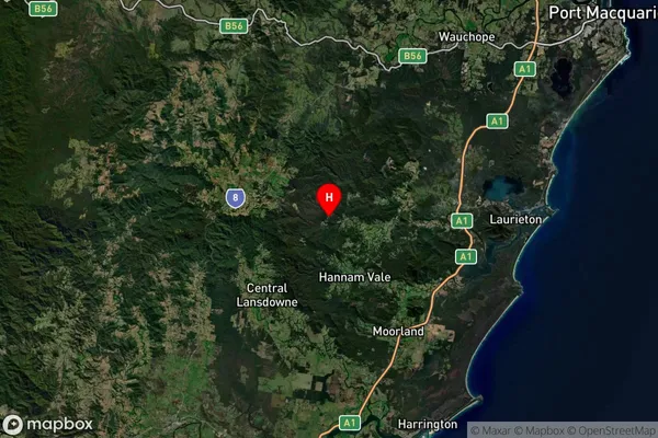 Kerewong,New South Wales Satellite Map