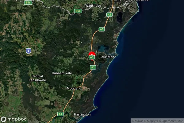 Rossglen,New South Wales Satellite Map